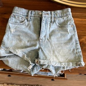 Madewell Jean shorts